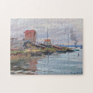 Seine in Petit-Gennevilliers Monet Fine Art Legpuzzel