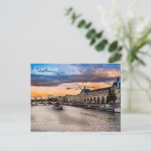 Seine, Paris Carte postale (Debout devant)