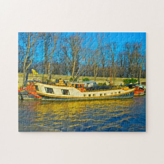 Seine Paris. Jigsaw Puzzle (Horizontal)