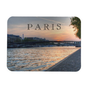 Seine sunset magneet