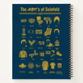 Seinfeld | ABC's van Seinfeld Infographic Notitieboek (Achterkant)