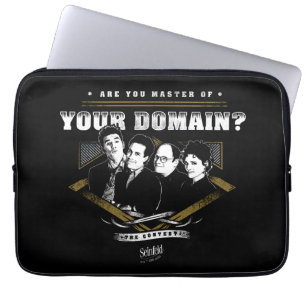 Seinfeld Bent u de baas van uw domein? Laptop Sleeve