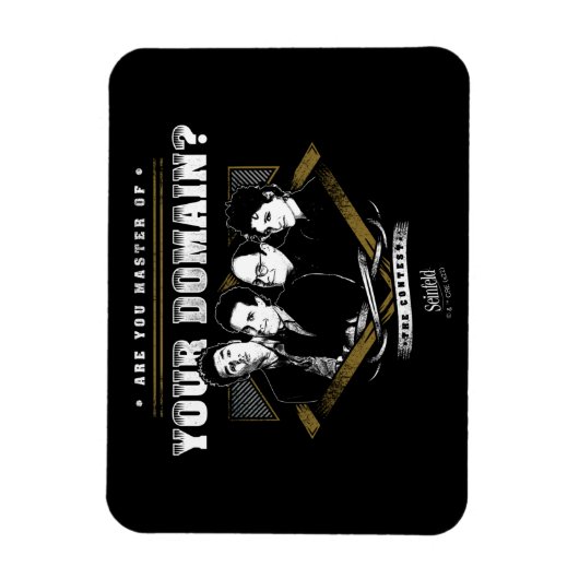 Seinfeld | Bent u de baas van uw domein? Magneet (Verticaal)