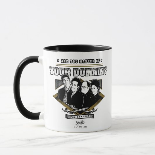 Seinfeld | Bent u de baas van uw domein? Mok (Links)
