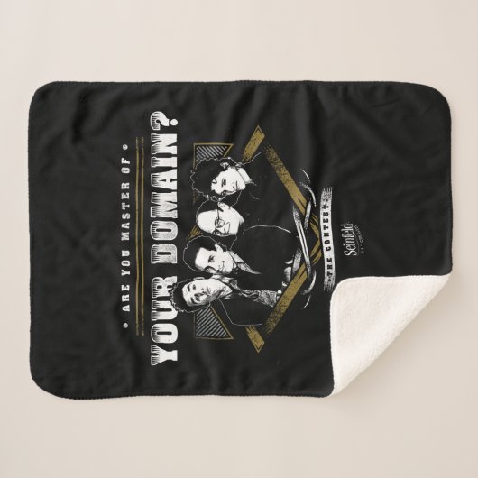 Seinfeld | Bent u de baas van uw domein? Sherpa Deken (Voorkant (horizontaal))