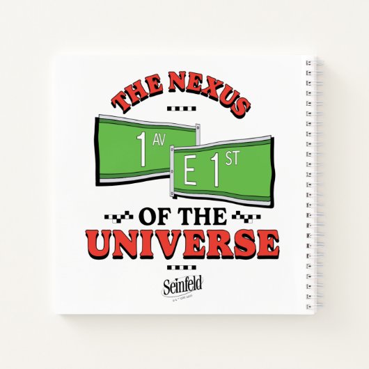 Seinfeld | De samenhang van het universum Notitieboek (Achterkant)