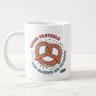 Seinfeld Deze pretzels maken me dorstig Extra Grote Beker