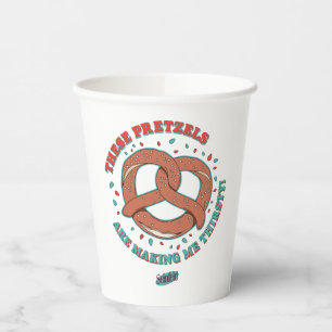 Seinfeld Deze pretzels maken me dorstig Papieren Bekers
