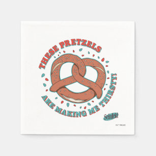 Seinfeld Deze pretzels maken me dorstig Servet