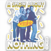 Seinfeld | Een Show over niets Sticker (Voorkant)
