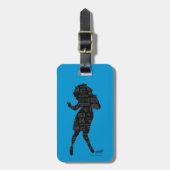 Seinfeld | Elaine Dance Silhouette Bagagelabel (Voorkant verticaal)