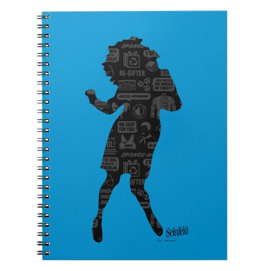 Seinfeld | Elaine Dance Silhouette Notitieboek (Voorkant)