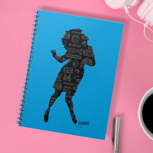 Seinfeld | Elaine Dance Silhouette Notitieboek