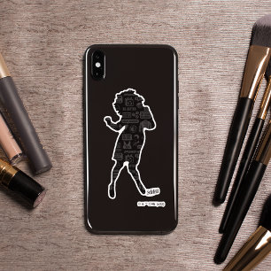 Seinfeld   Elaine Dance Silhouette Sticker