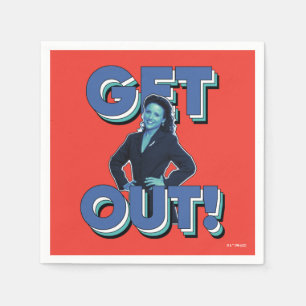 Seinfeld Elaine - Wegwezen! Servet