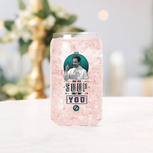 Seinfeld Geen soep voor u grafisch Blikvorm Glas