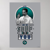 Seinfeld | Geen soep voor u grafisch Poster (Voorkant)