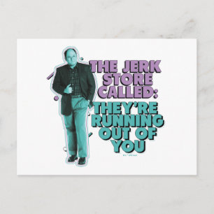 Seinfeld George Costanza "De Jerk Store genaamd" Briefkaart