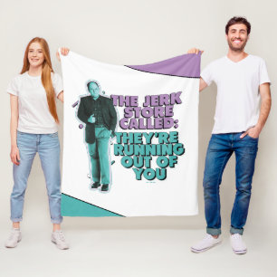 Seinfeld   George Costanza "De Jerk Store genaamd" Fleece Deken