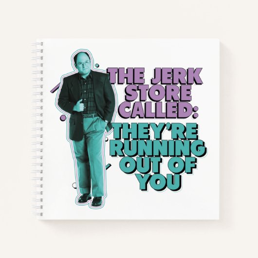 Seinfeld | George Costanza "De Jerk Store genaamd" Notitieboek (Voorkant)