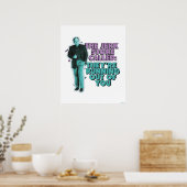 Seinfeld | George Costanza "De Jerk Store genaamd" Poster (Keuken)