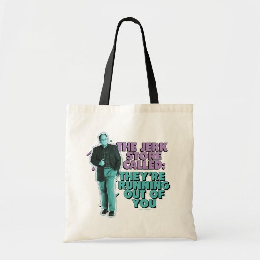 Seinfeld | George Costanza "De Jerk Store genaamd" Tote Bag (Voorkant)