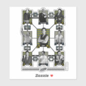 Seinfeld | Grafiek Relatie tekens Sticker (Vel)