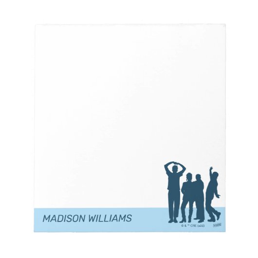 Seinfeld | Grafische groep Silhouette Notitieblok (Voorkant)