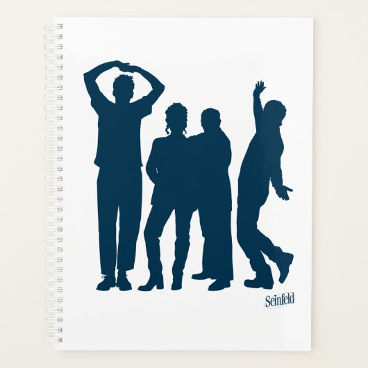 Seinfeld | Graphique de silhouette de groupe (Devant)
