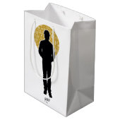 Seinfeld | Jerry Seinfeld Silhouette Medium Cadeauzakje (Achterkant Gekanteld)