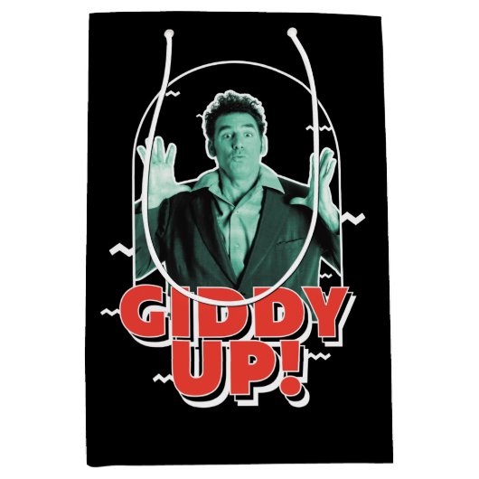 Seinfeld | Kramer - Giddy Up! Medium Cadeauzakje (Voorkant)