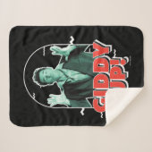 Seinfeld | Kramer - Giddy Up! Sherpa Deken (Voorkant (horizontaal))