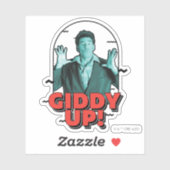 Seinfeld | Kramer - Giddy Up! Sticker (Vel)