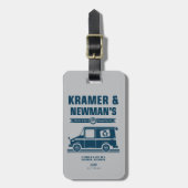 Seinfeld | Kramer & Newmans Recycling Co. Bagagelabel (Voorkant verticaal)