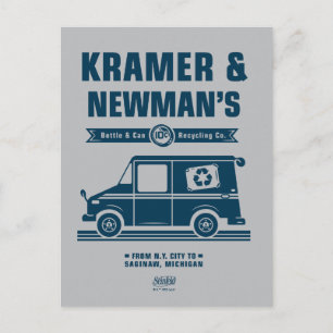 Seinfeld   Kramer & Newmans Recycling Co. Briefkaart