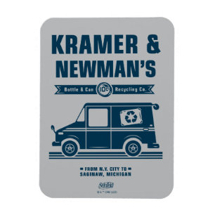 Seinfeld   Kramer & Newmans Recycling Co. Magneet