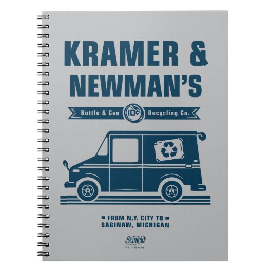 Seinfeld | Kramer & Newmans Recycling Co. Notitieboek (Voorkant)