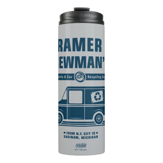 Seinfeld | Kramer & Newmans Recycling Co. Thermosbeker (Voorkant)
