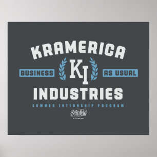 Seinfeld   Kramerica Industries Poster
