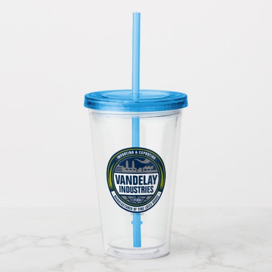Seinfeld | Logo Vandelay Industries Acryl Drinkbeker (Voorkant)