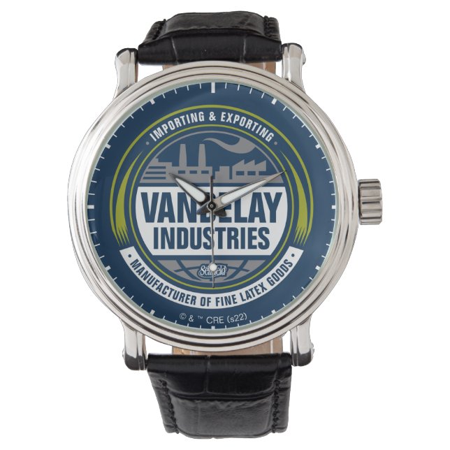 Seinfeld | Logo Vandelay Industries Horloge (Voorkant)