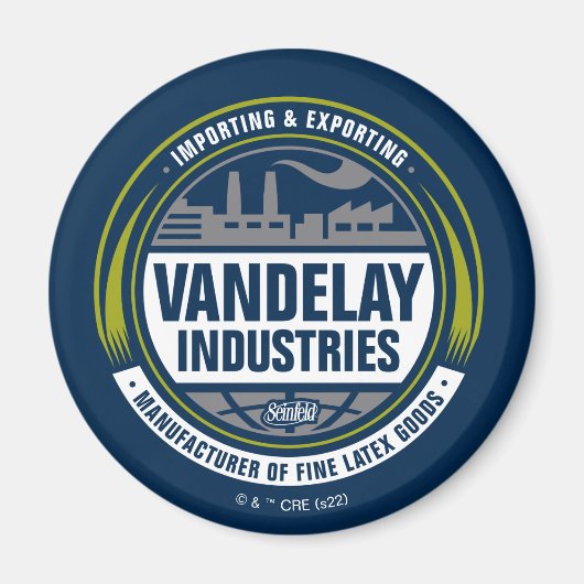 Seinfeld | Logo Vandelay Industries Magneet (Voorkant)