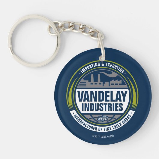 Seinfeld | Logo Vandelay Industries Sleutelhanger (Voorkant)
