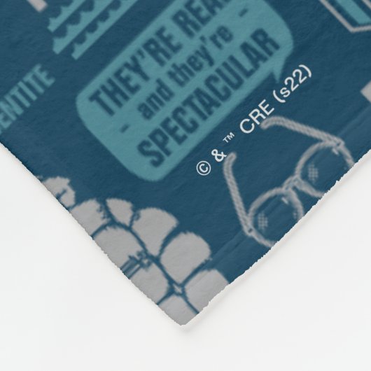 Seinfeld | Meme Pattern Fleece Deken (Hoek)