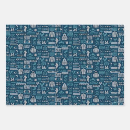 Seinfeld | Meme Pattern Inpakpapier Vel (Voorkant 2)