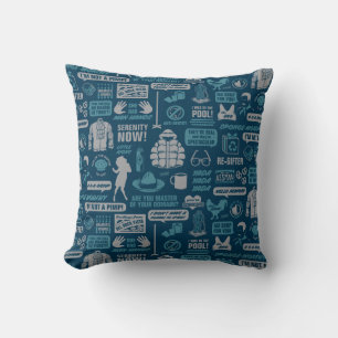 Seinfeld Meme Pattern Kussen