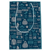 Seinfeld | Meme Pattern Medium Cadeauzakje (Voorkant)