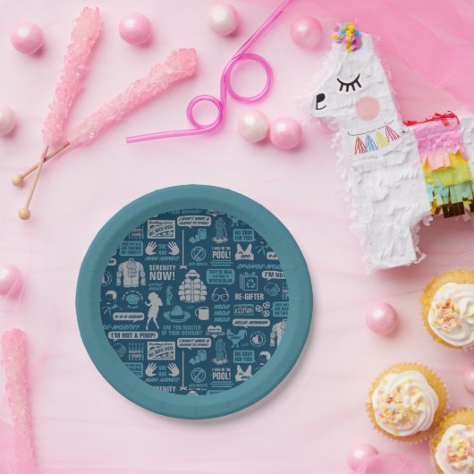 Seinfeld | Meme Pattern Papieren Bordje (Feest)