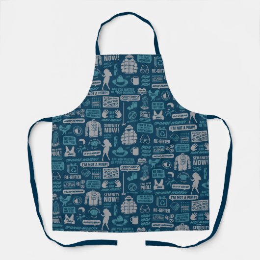 Seinfeld | Meme Pattern Schort (Voorkant)