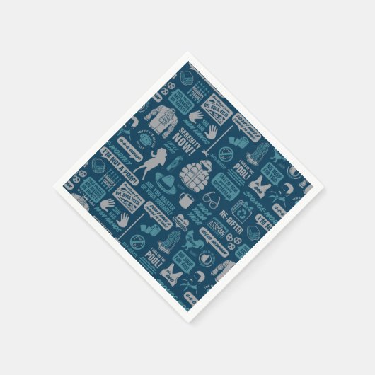 Seinfeld | Meme Pattern Servet (Hoek)